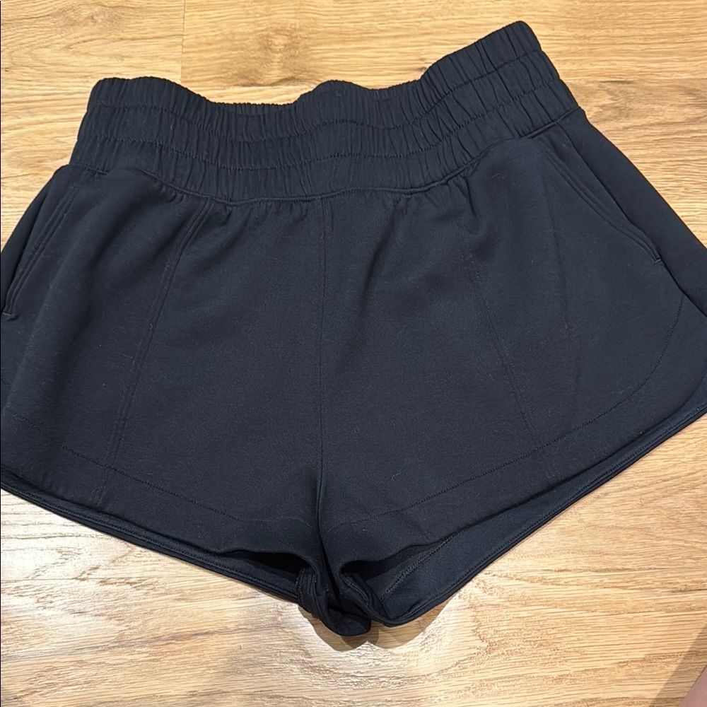Women's Black Casual Shorts